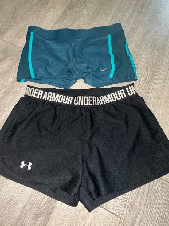 Nike Under Armour Gymshark Lot 21 Yoga Gym Workout Tank Sports Bra Shorts S - Picture 10 of 16